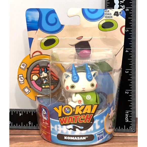 Yo-Kai Watch Komasan Figure Collectible Toy In Original Packaging - Picture 1 of 3